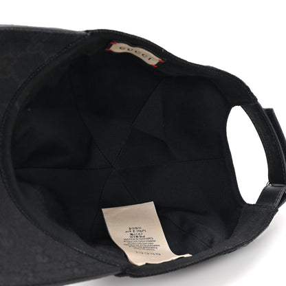 Gucci Monogram Web Baseball Hat L Black 7 of 11