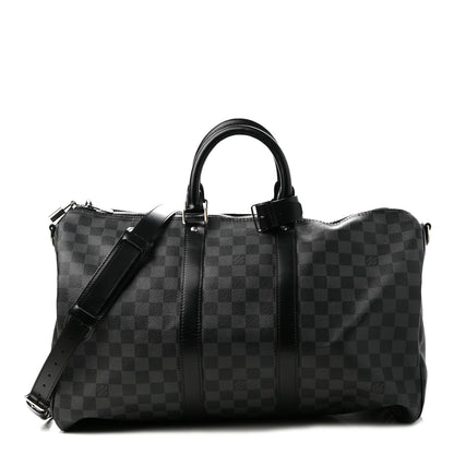 Louis Vuitton Damier Graphite Keepall Bandouliere 45 1 of 10
