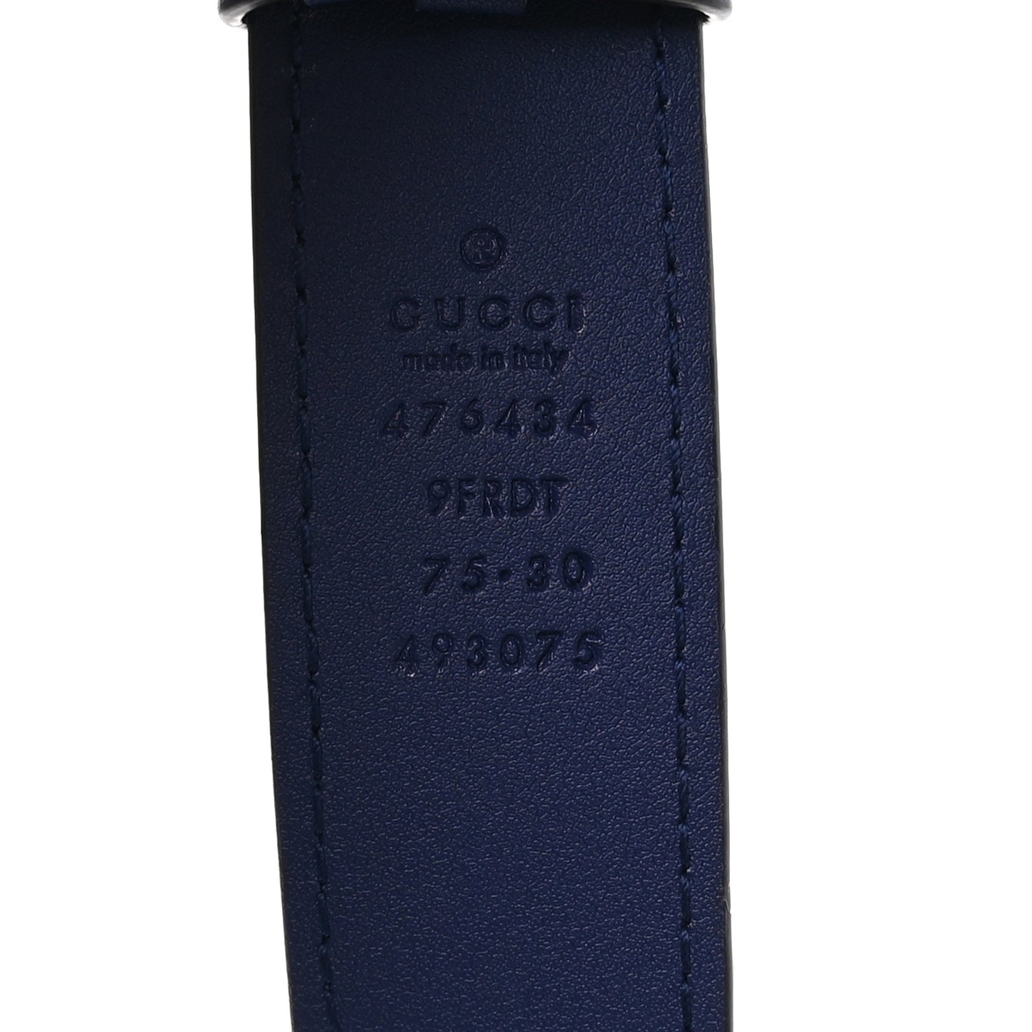Velvet Matelasse GG Marmont Belt Bag 75 30 Cobalt Blue