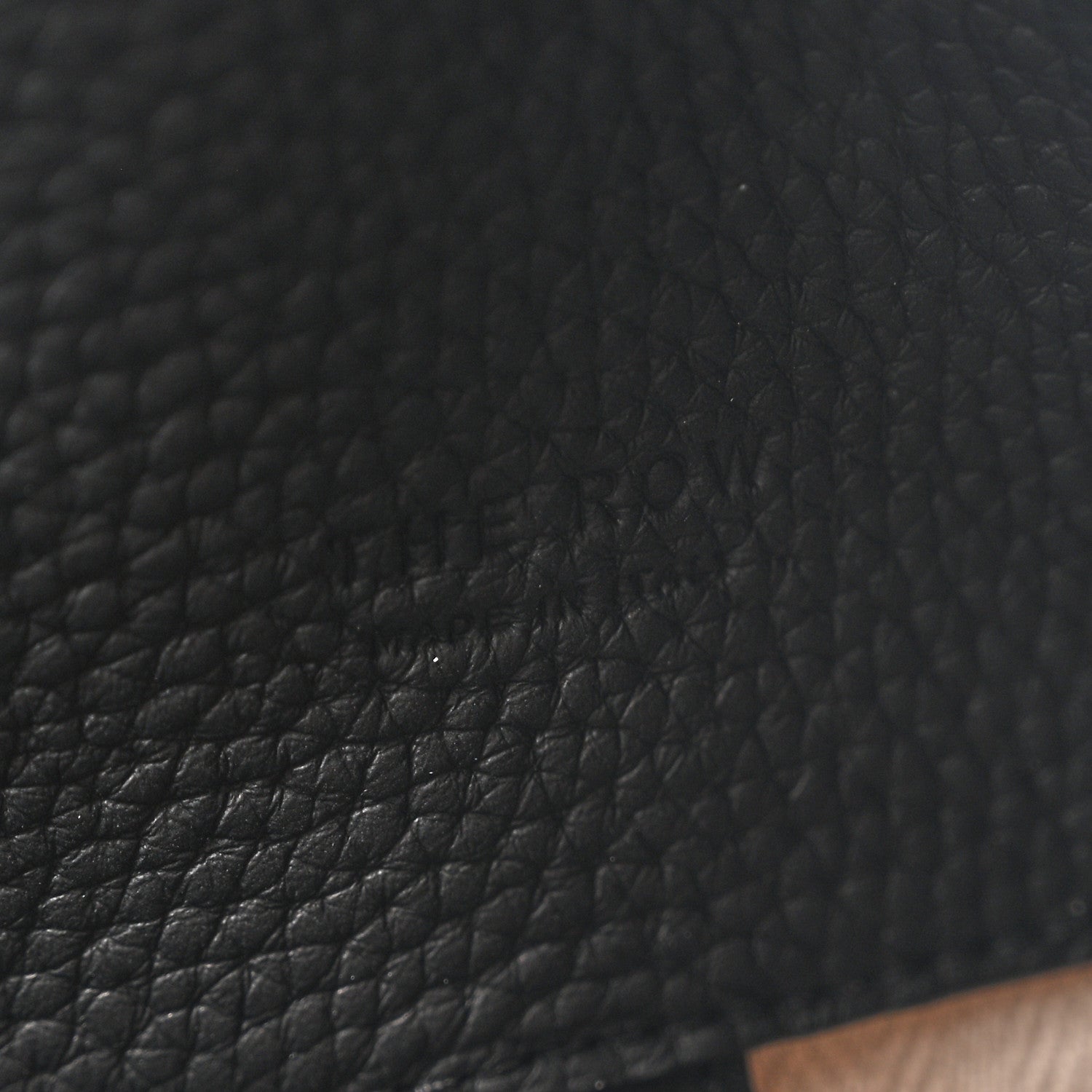 The Row Matte Grained Calfskin Soft Margaux 15 Black 6 of 9