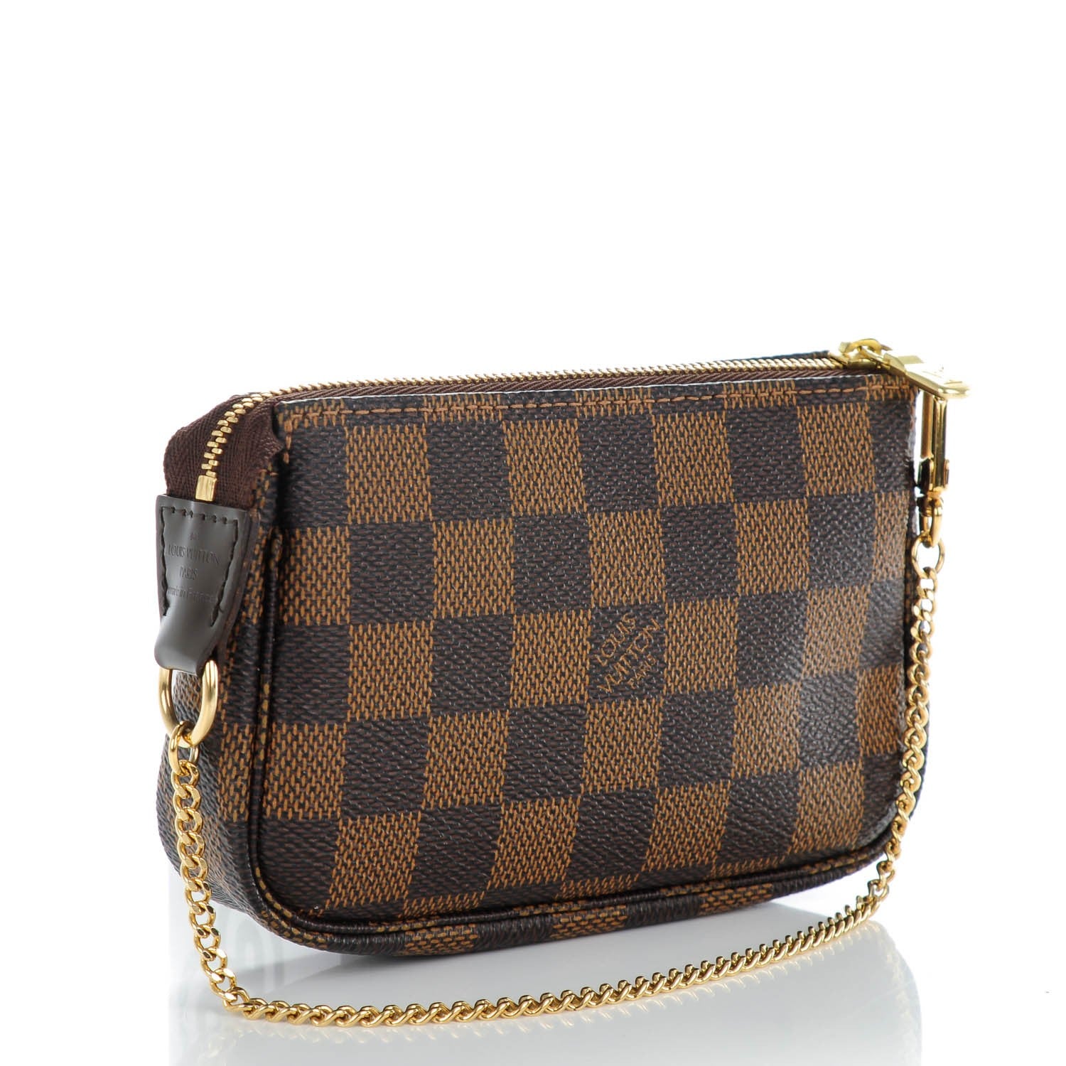 Louis Vuitton Damier Ebene Mini Pochette Accessories 3 of 7