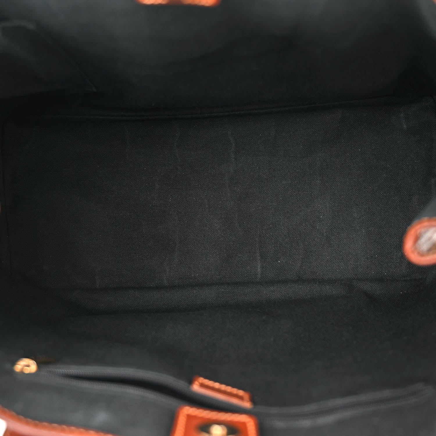 Burberry Haymarket Check Tote Brown 5 of 10
