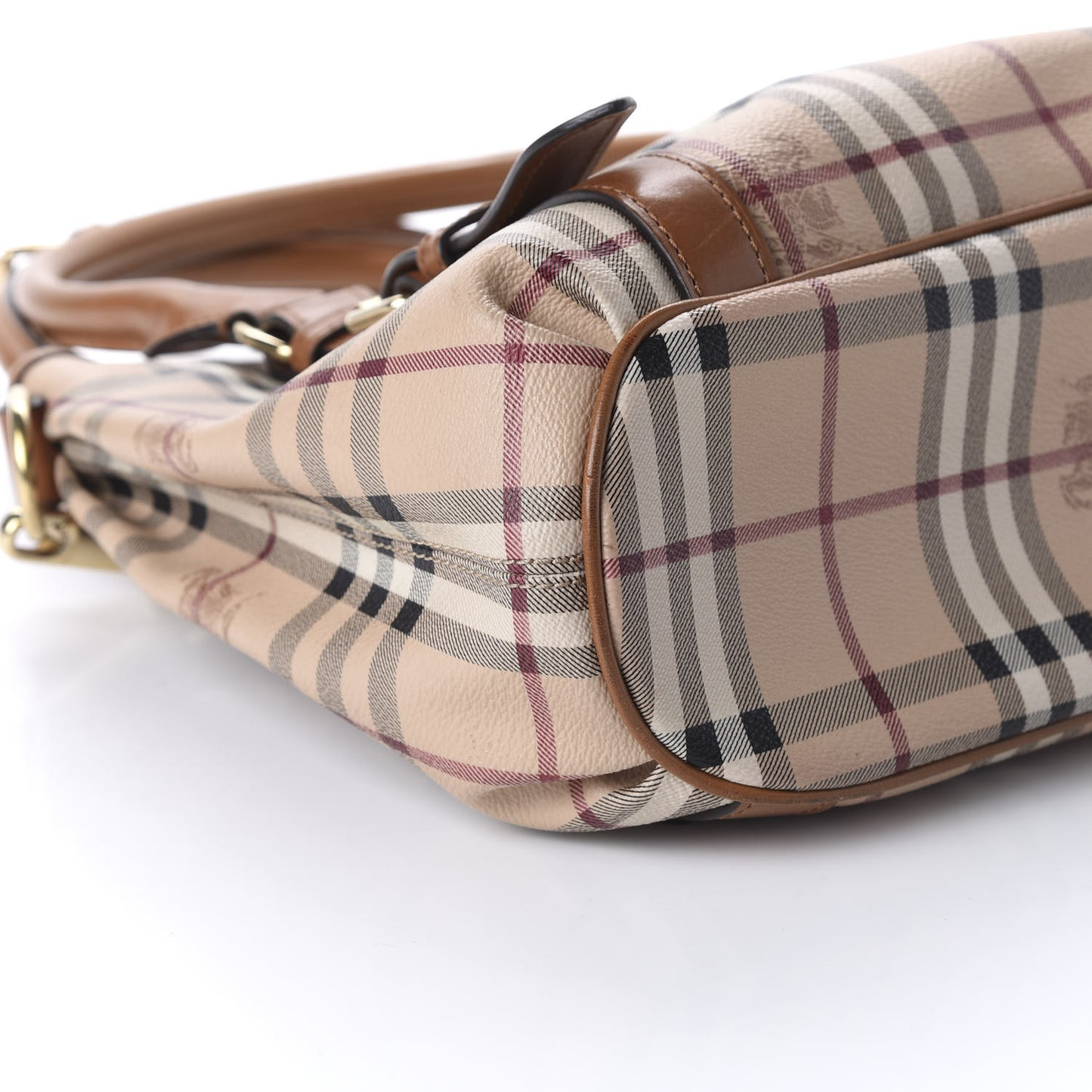 Haymarket Check Small Northfield Tote Mid Camel