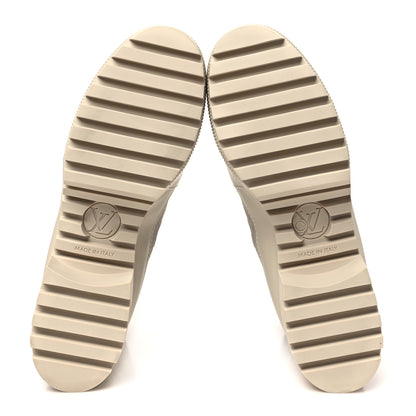 Louis Vuitton Suede Calfskin Laureate Platform Desert Boots 40 Taupe 6 of 10