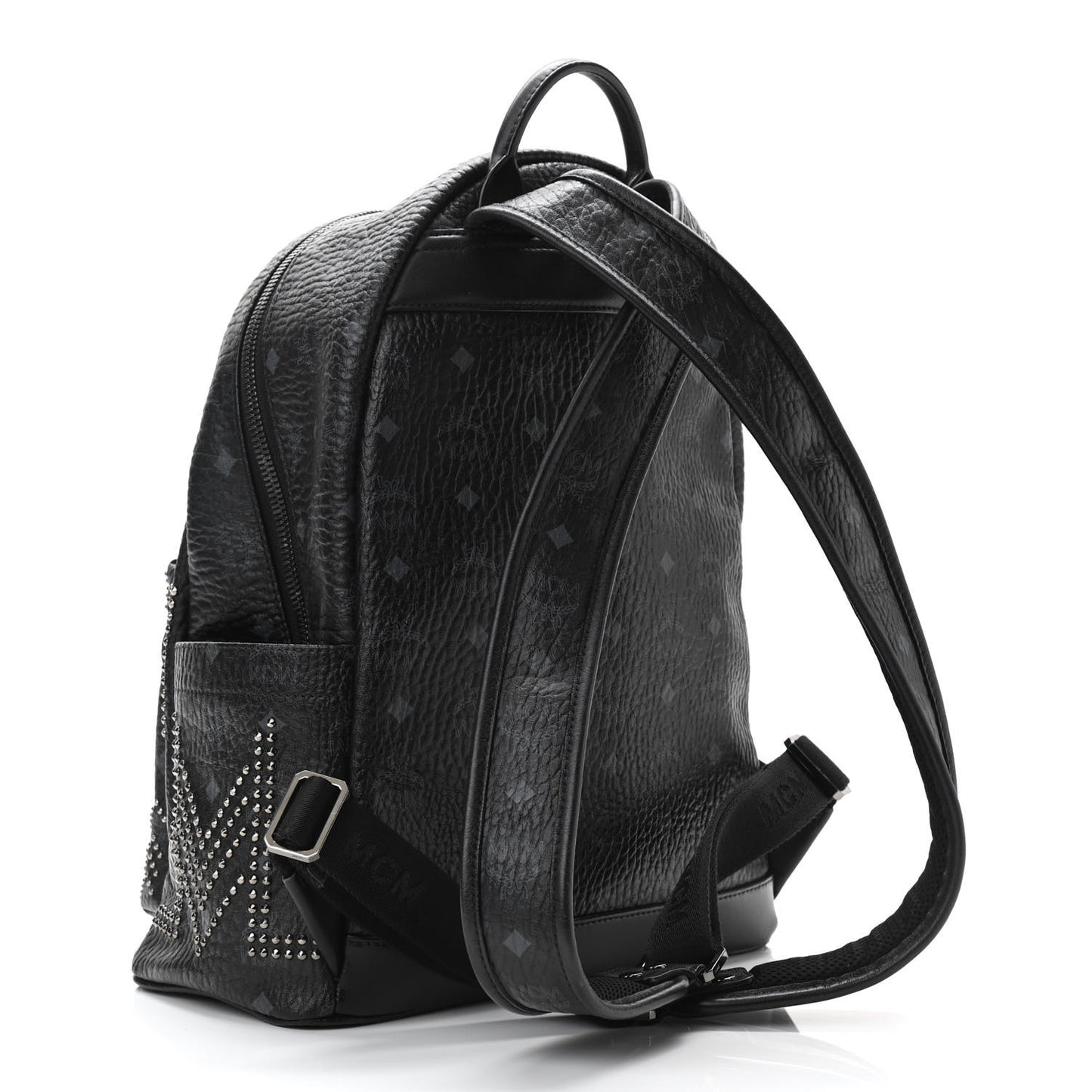 Visetos Studded Medium Stark Gunta Backpack Black