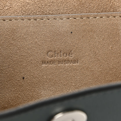 Chloe Suede Calfskin Mini Faye Bracelet Bag Cloudy Blue 6 of 10