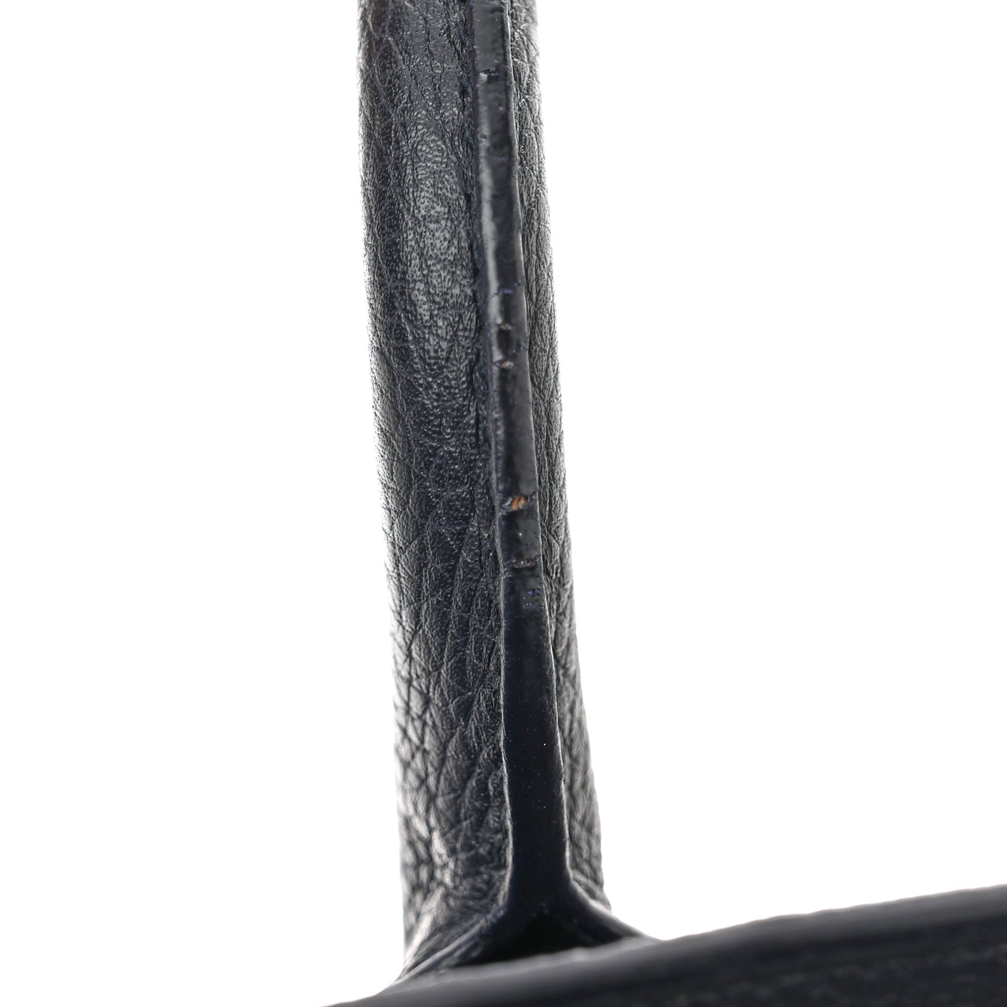 Grained Calfskin Small Supple Sac De Jour Navy
