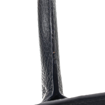 Saint Laurent Grained Calfskin Small Supple Sac De Jour Navy 12 of 12