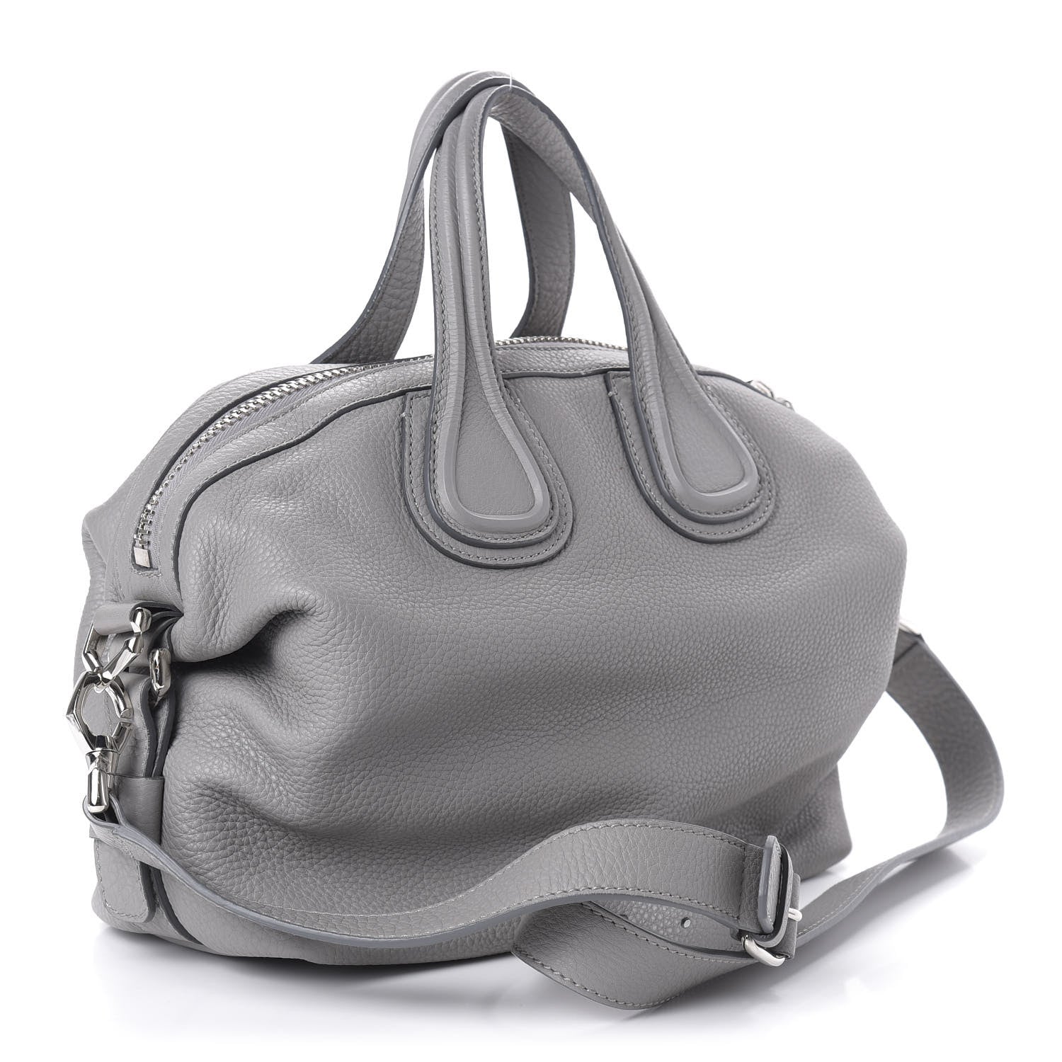 Givenchy Sugar Goatskin Small Nightingale Pearl Grey 3 of 10
