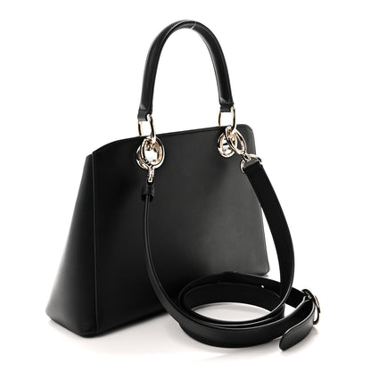 Christian Dior Shiny Smooth Calfskin Small Cigale Bag Black 3 of 9