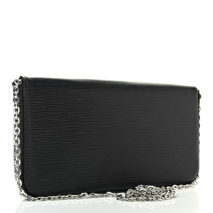 Louis Vuitton Epi Pochette Felicie Black 5 of 8