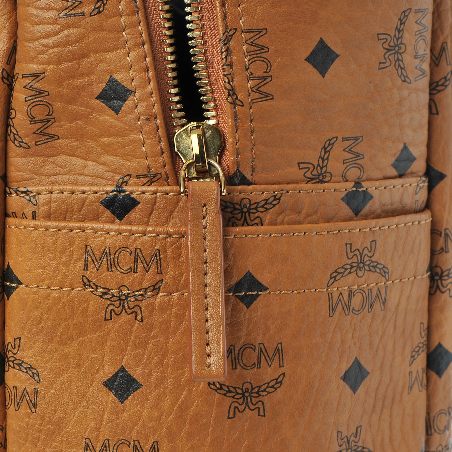 Visetos Medium Stark Backpack Cognac