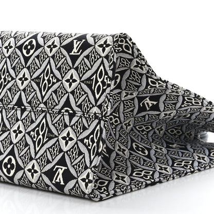Louis Vuitton Jacquard Since 1854 Onthego GM Grey 8 of 8