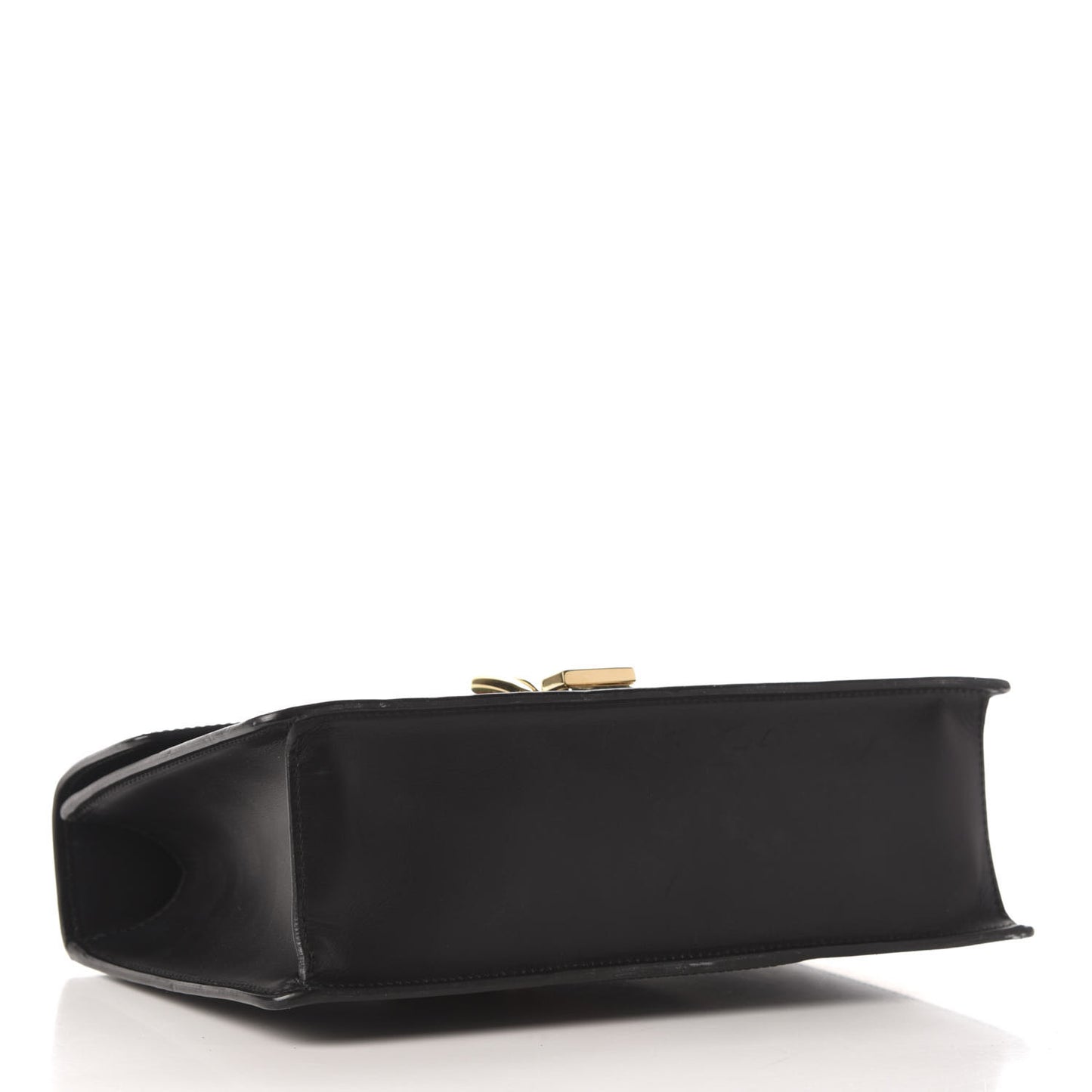 Calfskin Small Sylvie Shoulder Bag Black