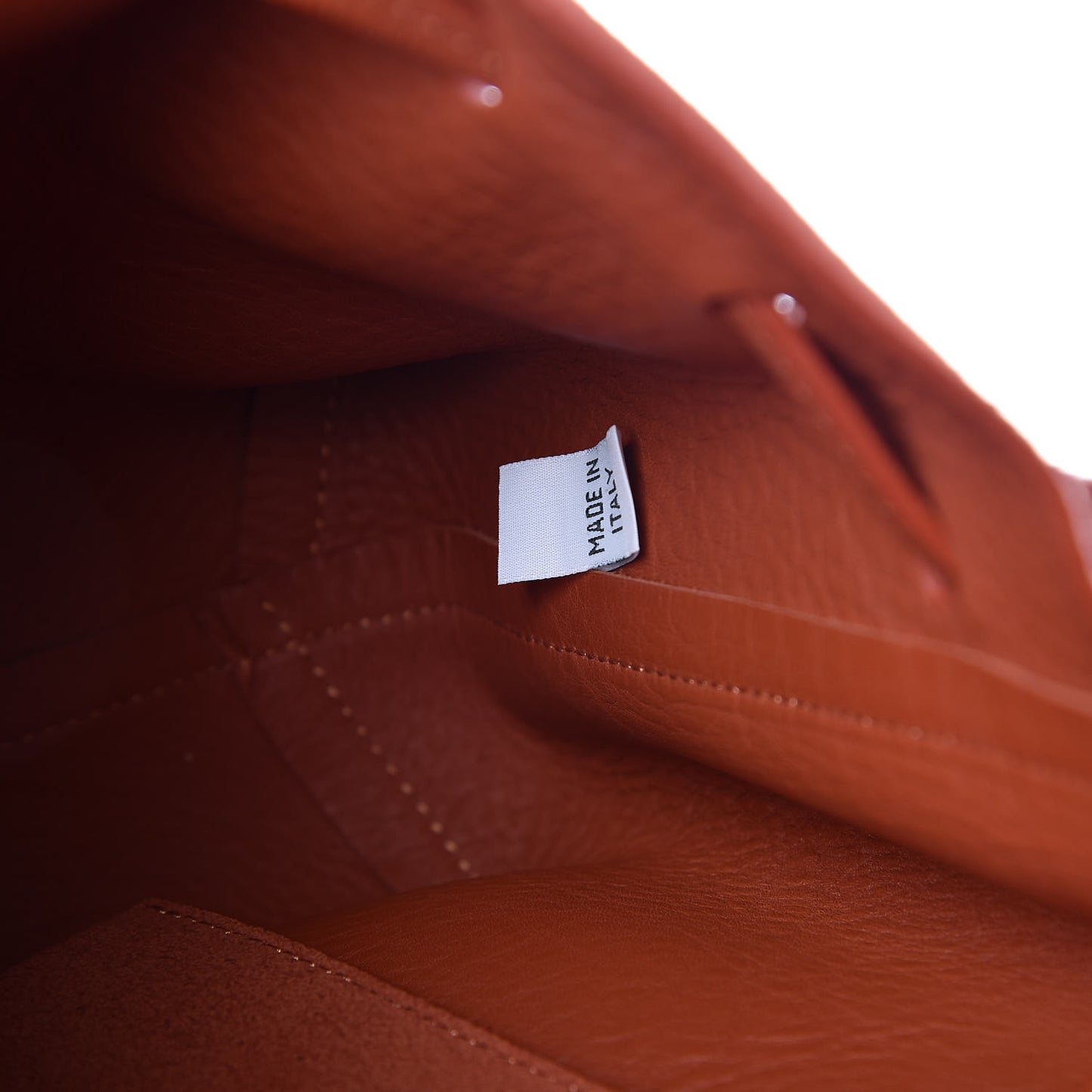 Suede Mini Lady Bag Brick