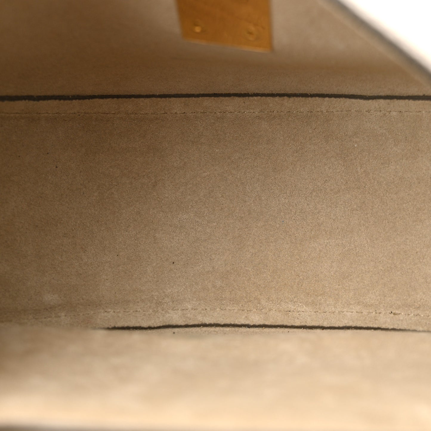 Grained Lambskin Drew Shoulder Bag Motty Grey