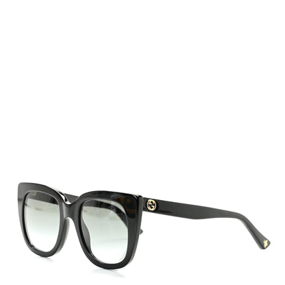 Gucci Acetate Cat Eye GG0163/S Sunglasses Black 1 of 8