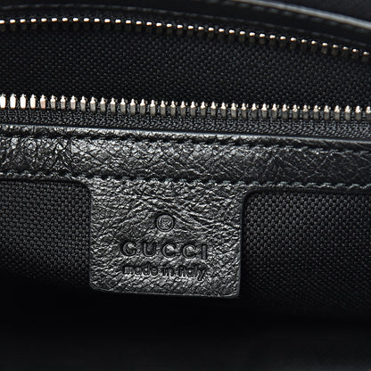 Gucci Fluffy Calfskin Morpheus Belt Bag 85 34 Black 5 of 10