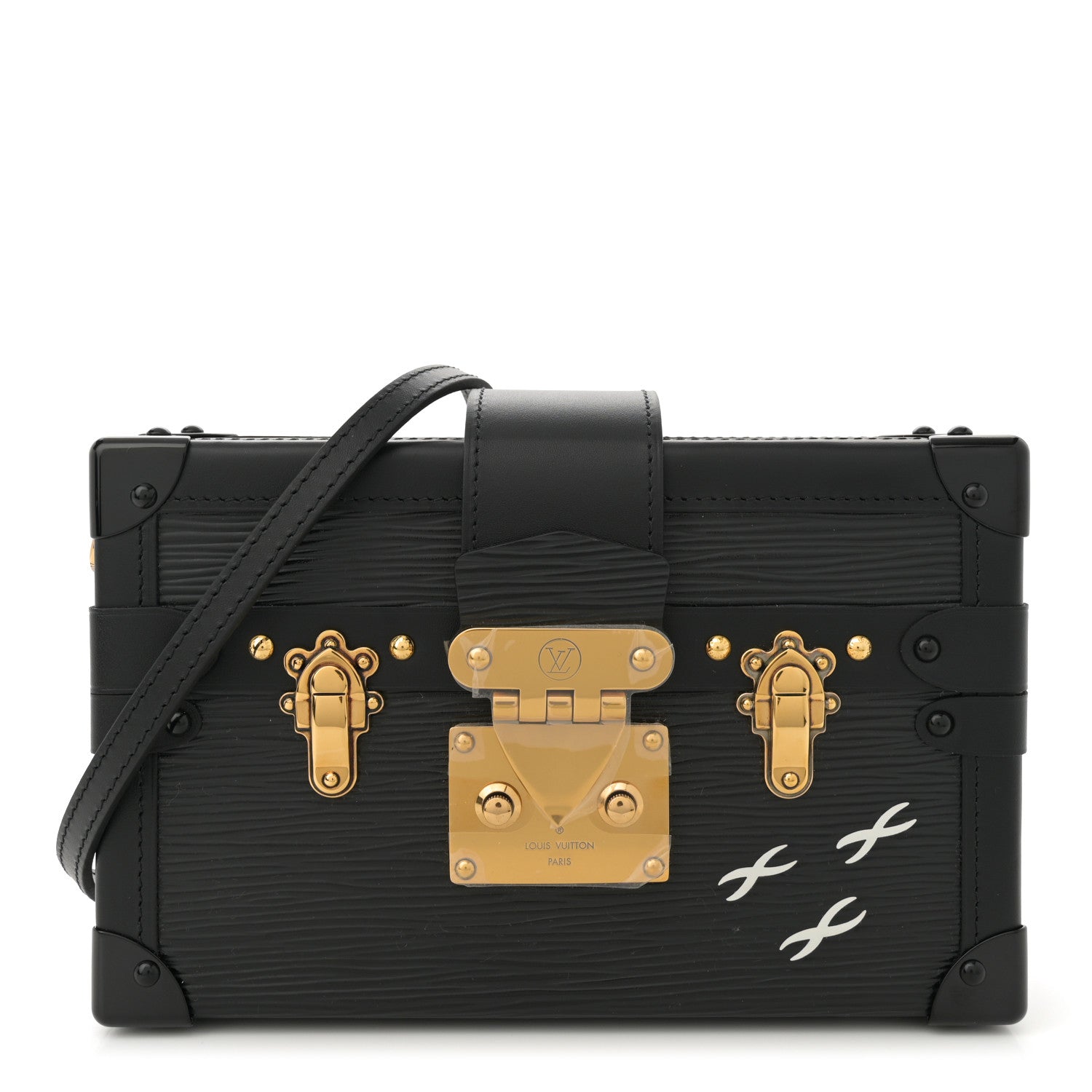Louis Vuitton Epi Petite Malle Black 1 of 10
