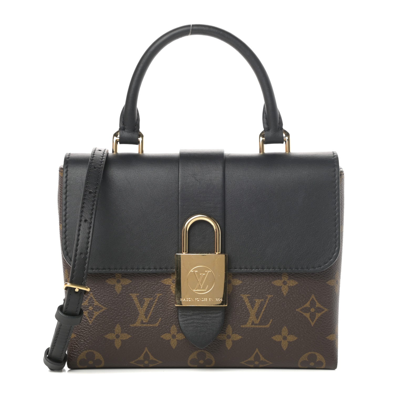 Louis Vuitton Monogram Locky BB Black 1 of 13