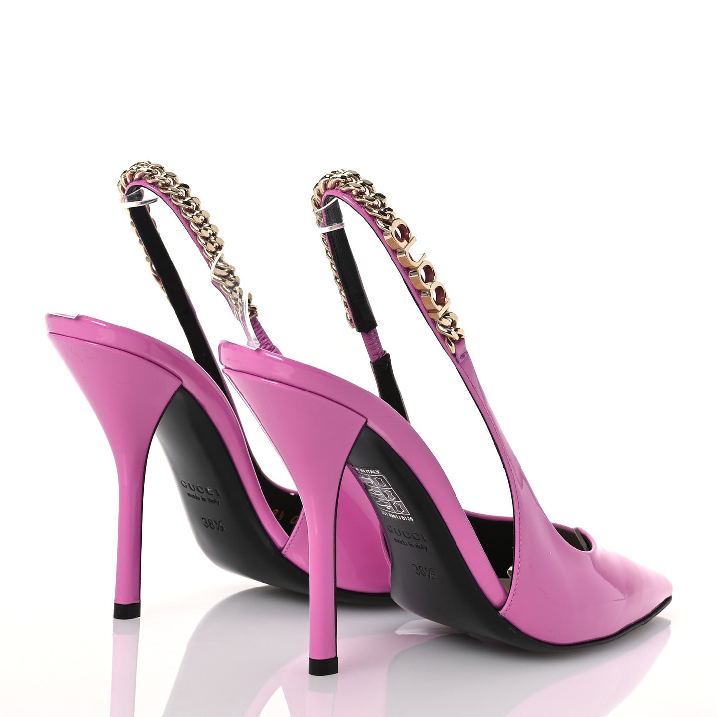 Patent Signoria Slingback Pumps 38.5 38.5 Pink