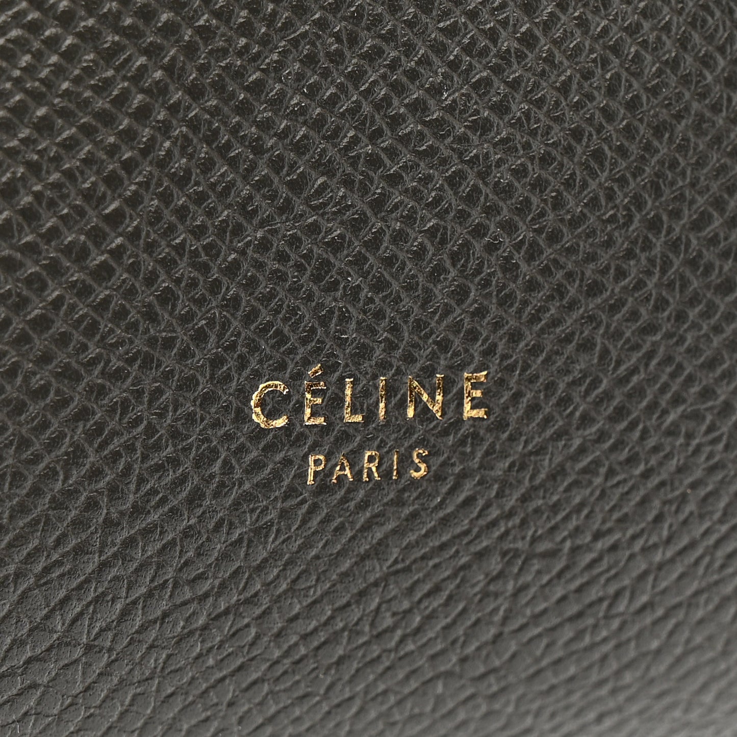 Grained Calfskin Mini Belt Bag Grey
