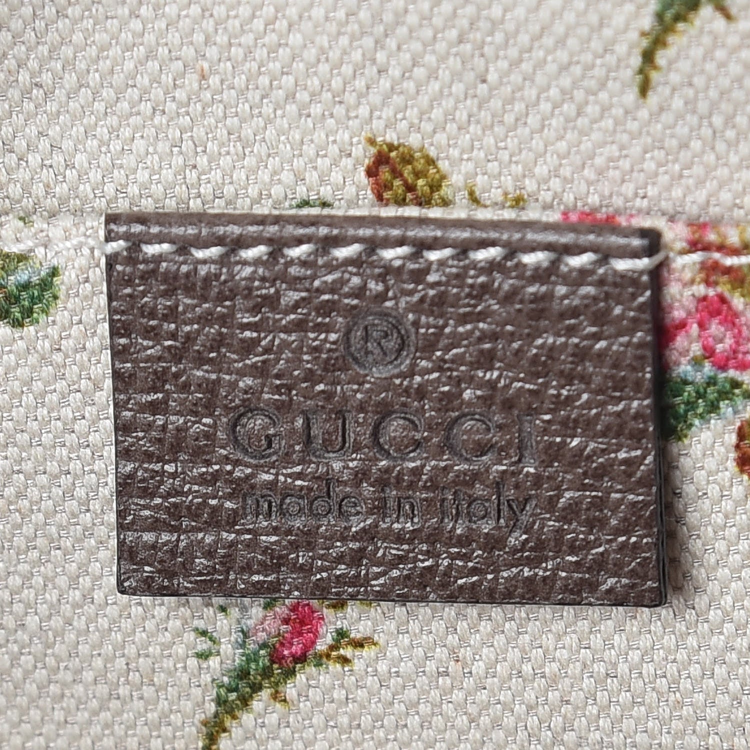 Gucci GG Supreme Monogram Web Neo Vintage Shoulder Bag Beige New Acero Crop 9 of 11