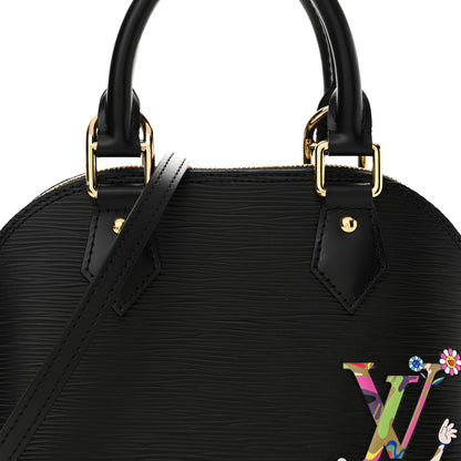 Louis Vuitton LV X TM Epi Alma BB Black 7 of 9
