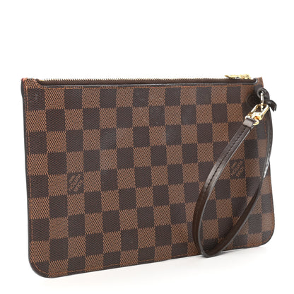Louis Vuitton Damier Ebene Neverfull MM GM Pochette 3 of 8