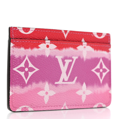 Louis Vuitton Monogram Escale Card Holder Rouge 3 of 7