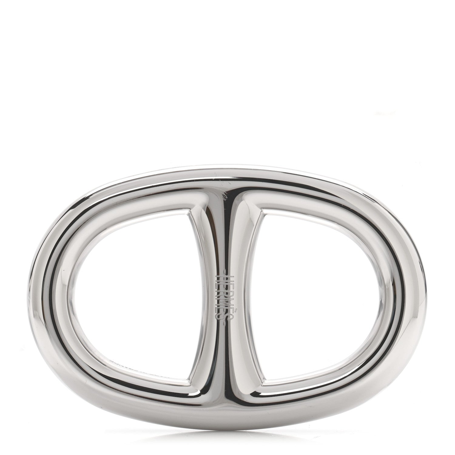 Hermes Palladium Chaine D'Ancre Scarf Ring 3 of 6
