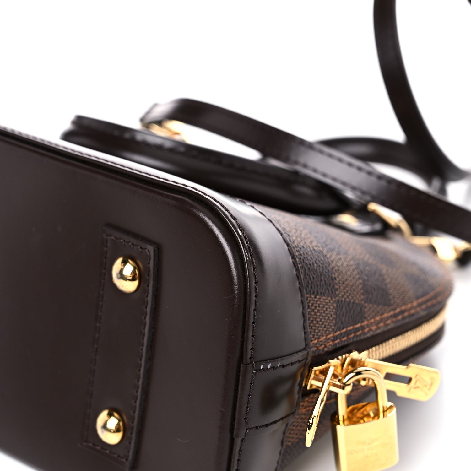 Louis Vuitton Damier Ebene Alma BB 8 of 15