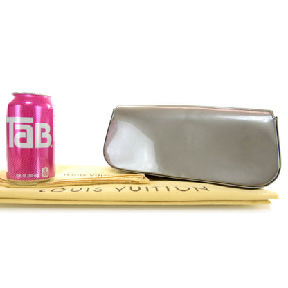 Louis Vuitton Patent Sobe Clutch Gris 2 of 15