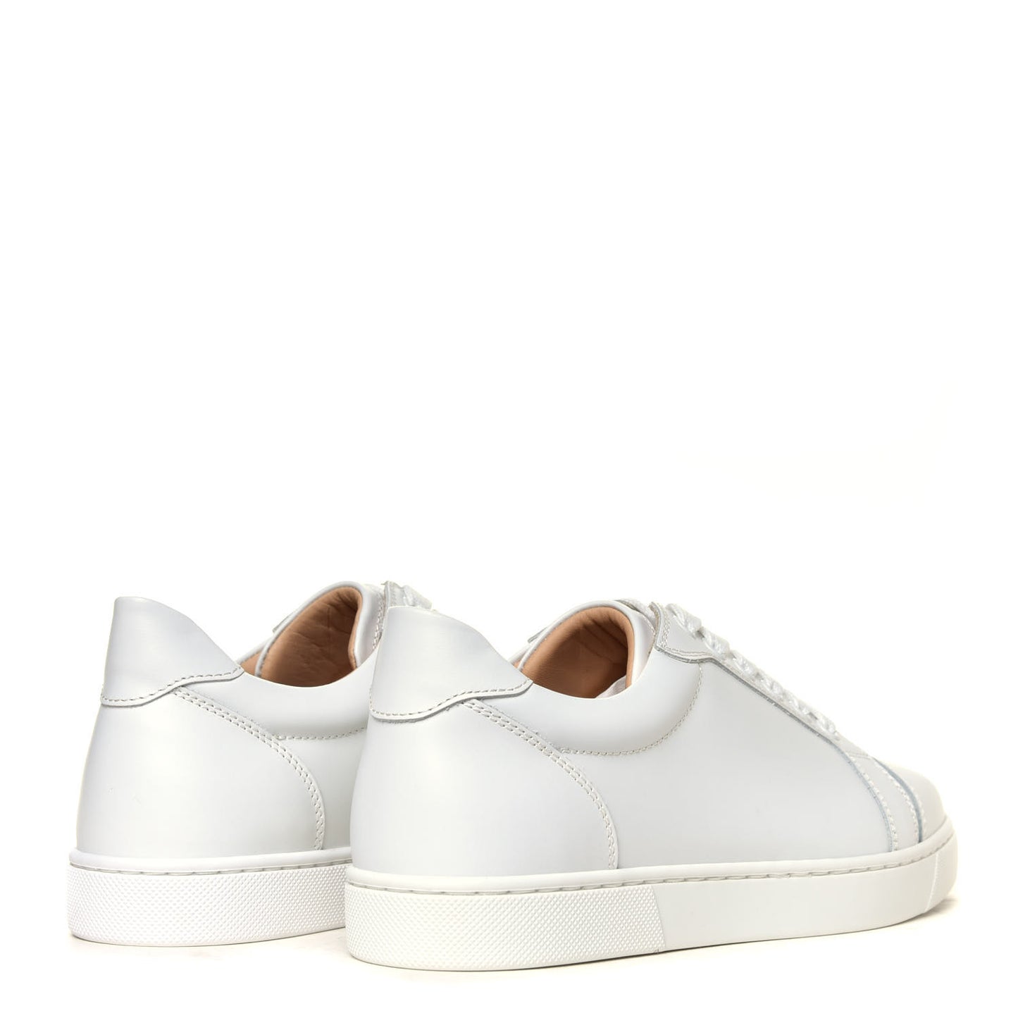 Calfskin Vieira Flat Sneakers 38 White