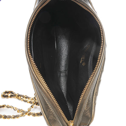 Chanel Lambskin Quilted Tassel Camera Case Bronze 8 of 9