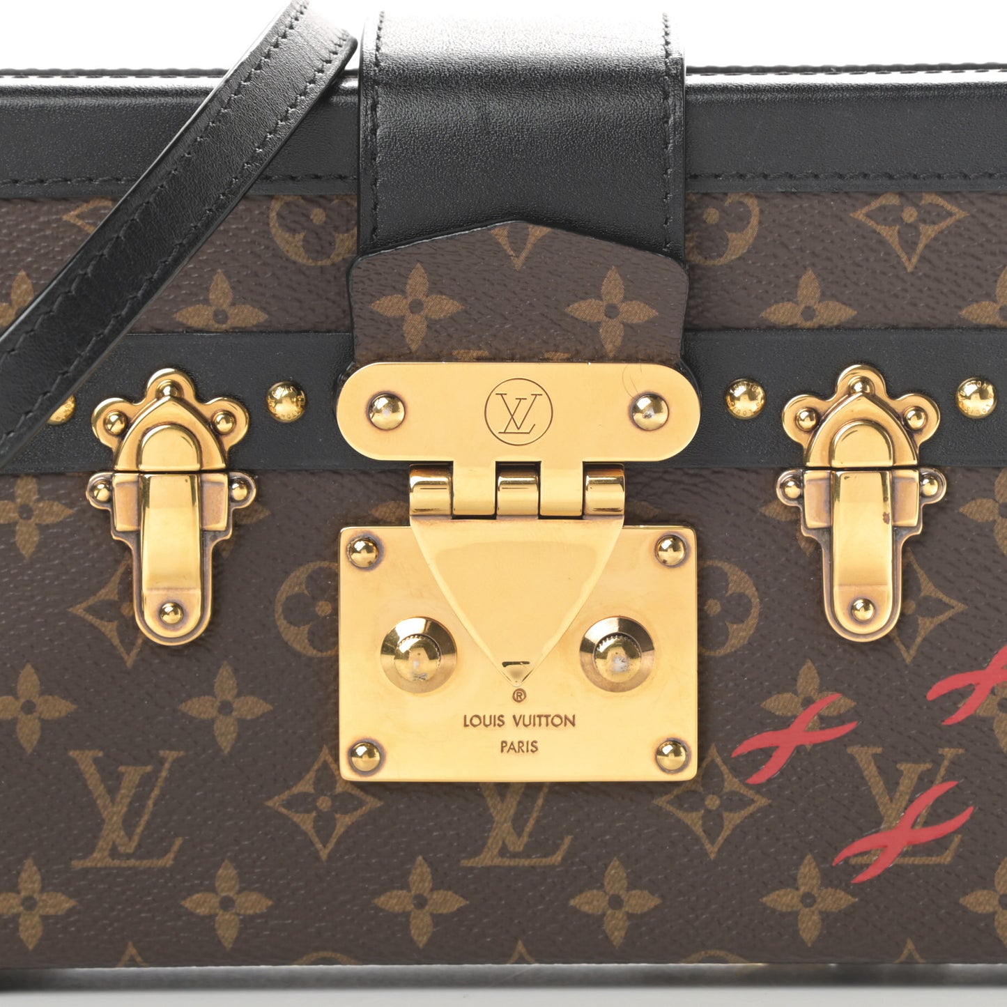 Monogram Petite Malle Black