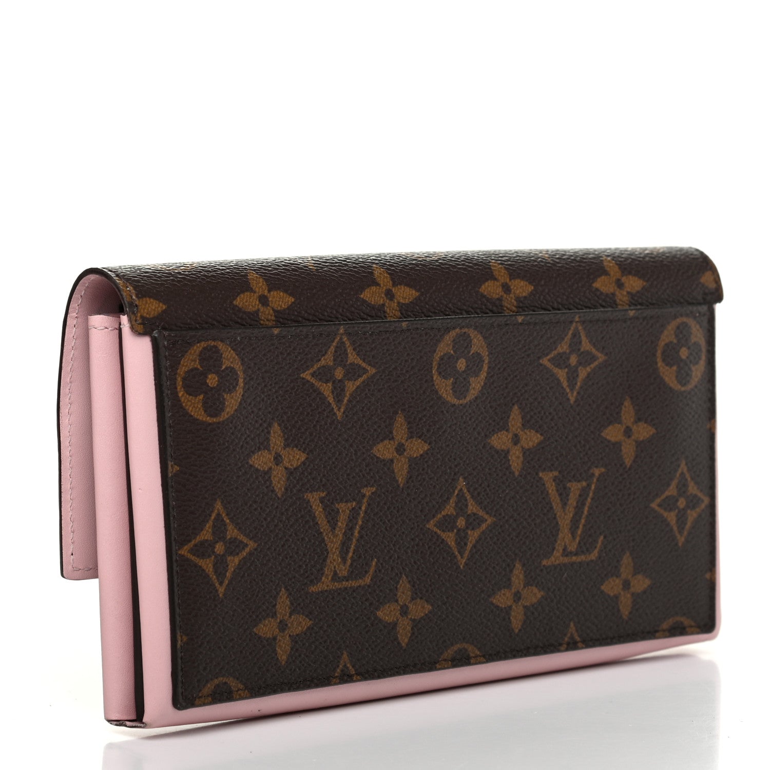 Louis Vuitton Monogram Flore Wallet Rose Ballerine 3 of 10