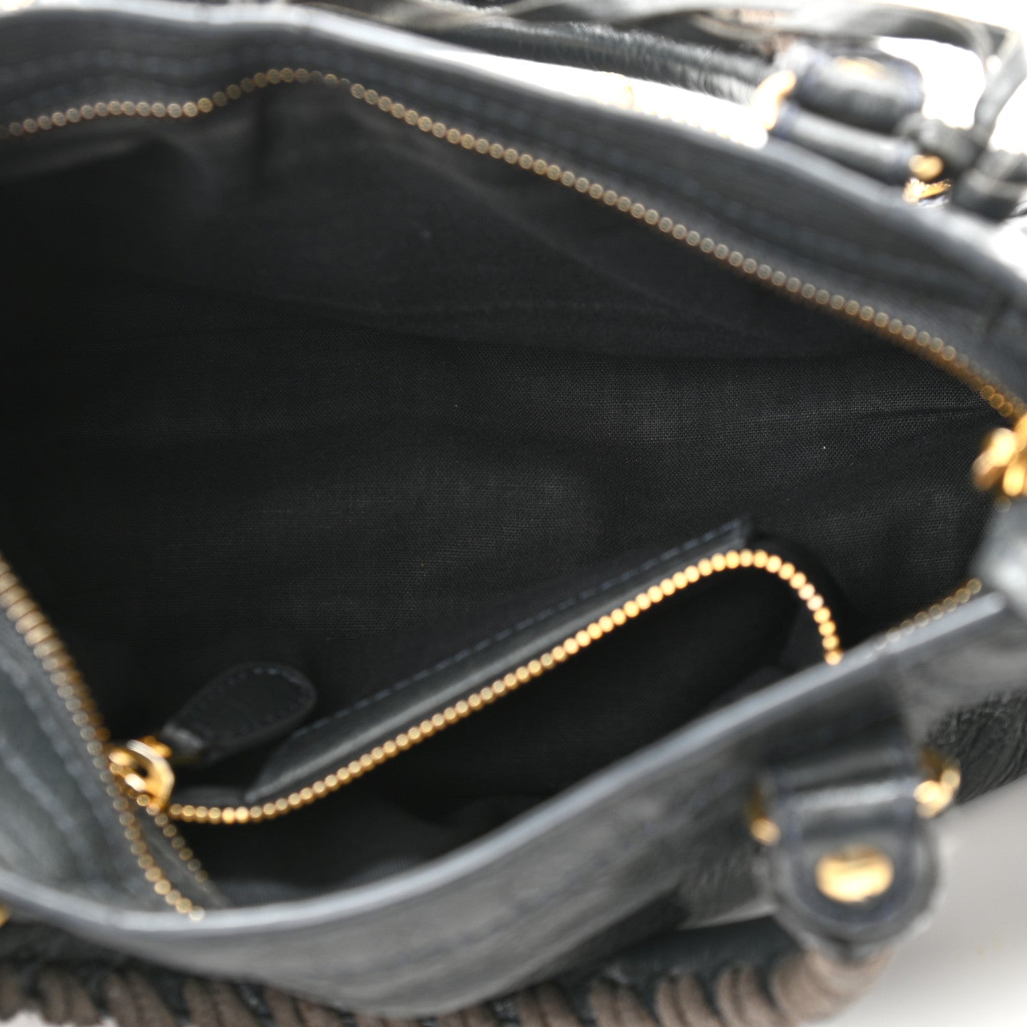 Balenciaga Agneau Giant 12 Gold Hardware Mini City Anthracite 5 of 10