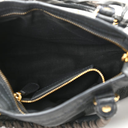 Balenciaga Agneau Giant 12 Gold Hardware Mini City Anthracite 5 of 10