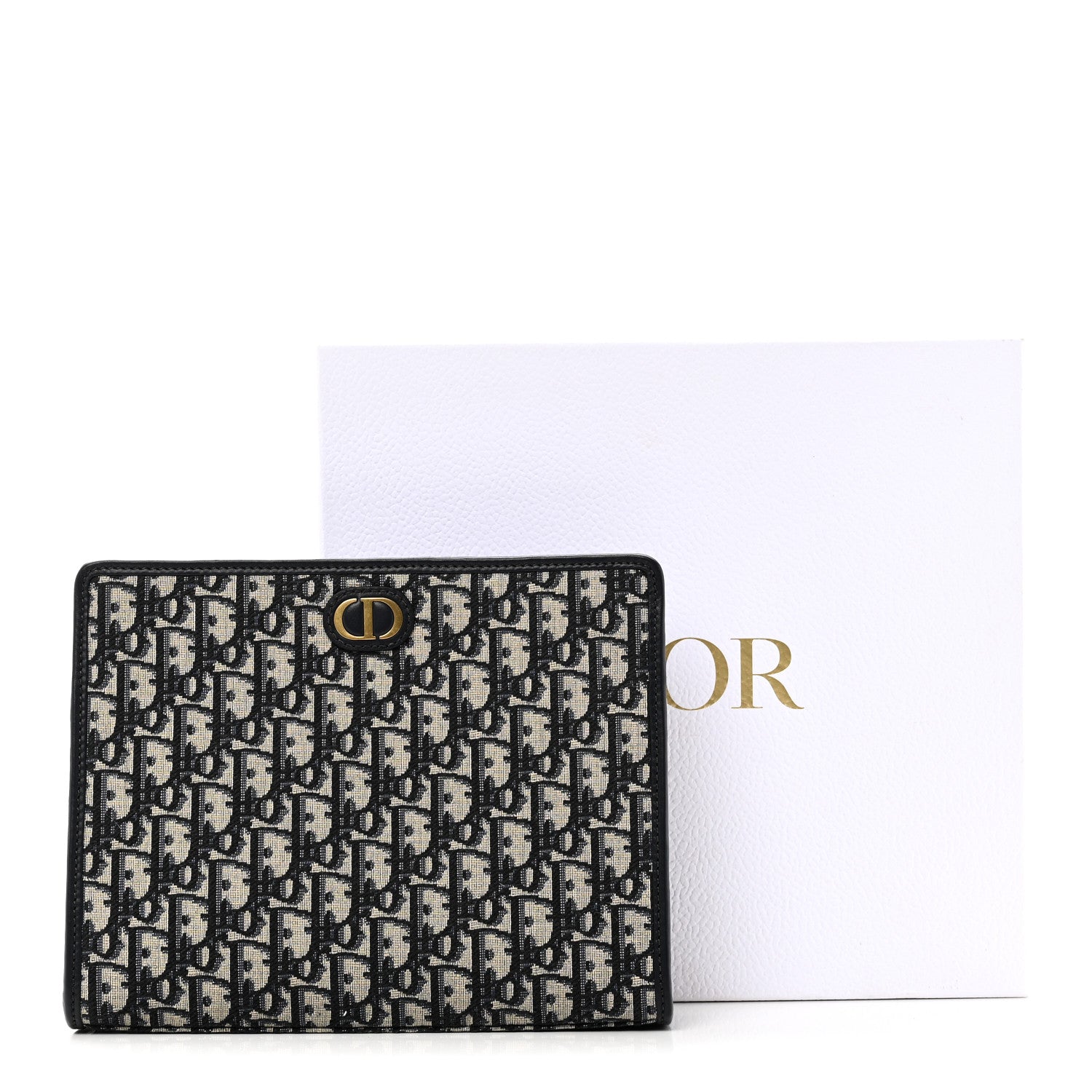 Christian Dior Oblique 30 Montaigne Pouch Blue 1839716 – FASHIONPHILE