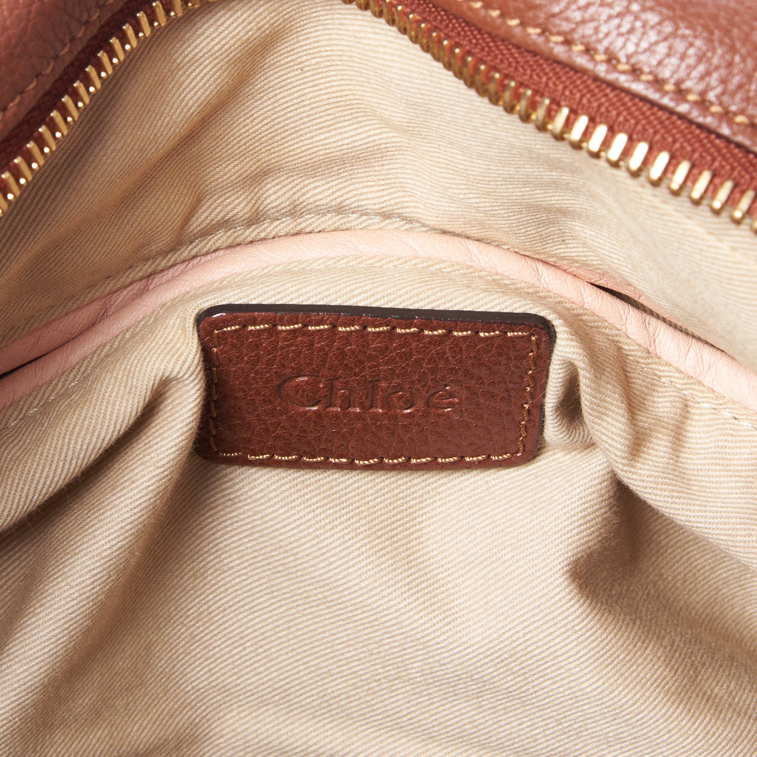 Chloe Calfskin Medium Paraty Brown Delight 6 of 7