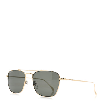 Gucci Metal Aviator Sunglasses GG1183S Gold 1 of 9