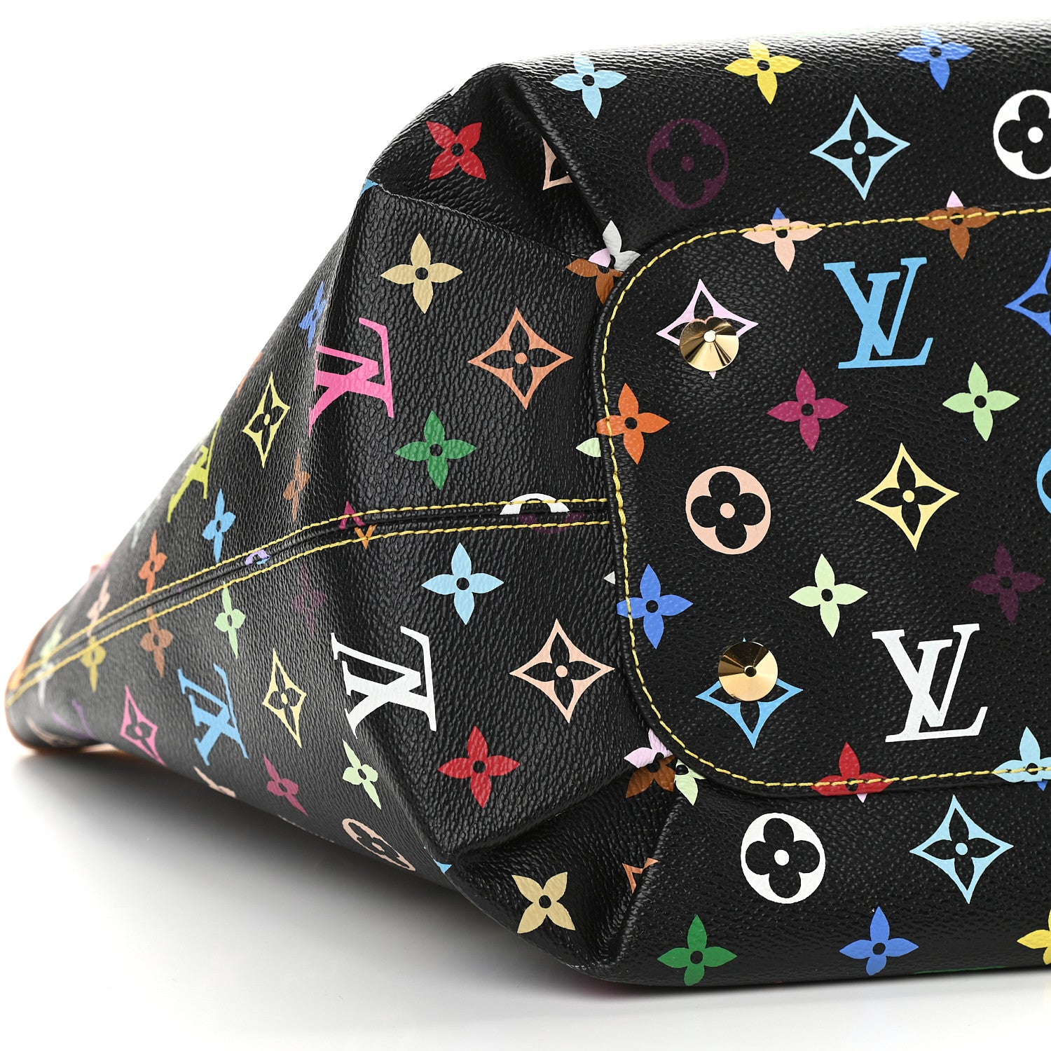 Louis Vuitton Monogram Multicolor Annie GM Black 8 of 9