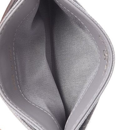 Chanel Caviar Quilted Boy Card Holder Grey 5 of 9