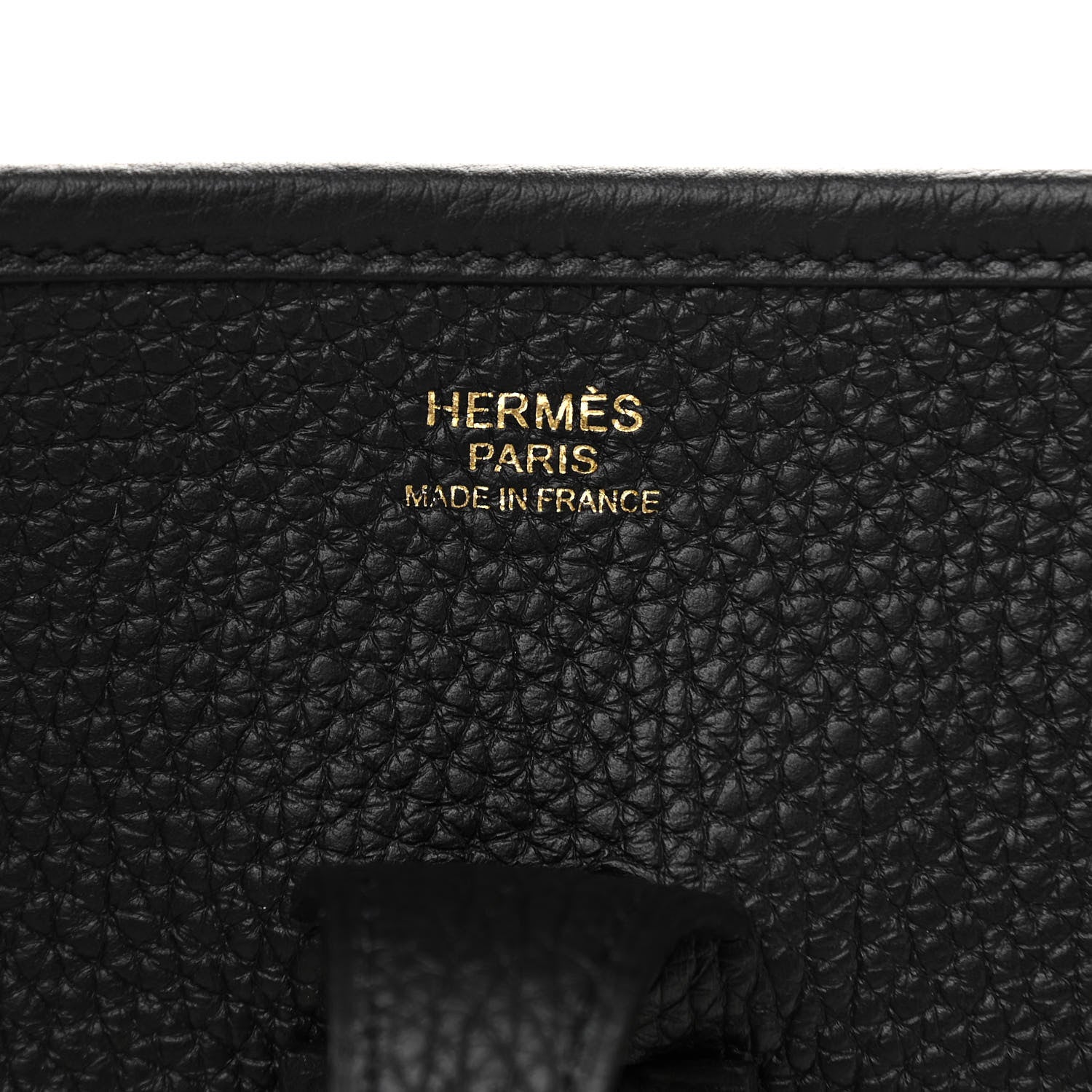 Hermes Taurillon Clemence Evelyne III PM Black 6 of 11