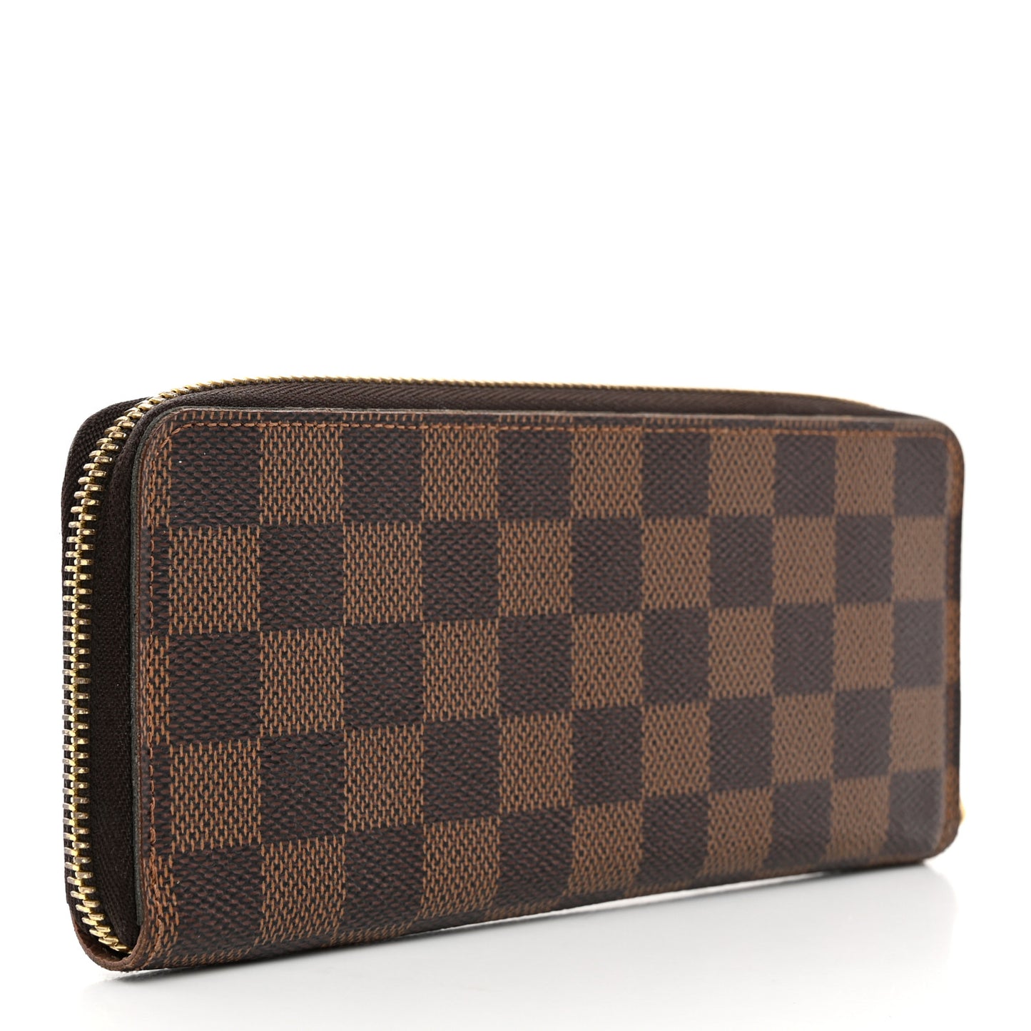 Damier Ebene Clemence Wallet Rose Ballerine