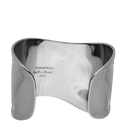 Tiffany Ruthenium Medium Elsa Peretti Right Wrist Bone Cuff Bracelet Black 2 of 3