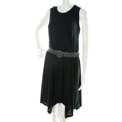 Gucci Guccissima Interlocking G Belt 85 34 Dark Grey 2 of 5