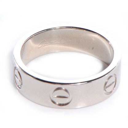 Cartier Platinum 5mm Love Ring Size 51 US 5.25 3 of 5