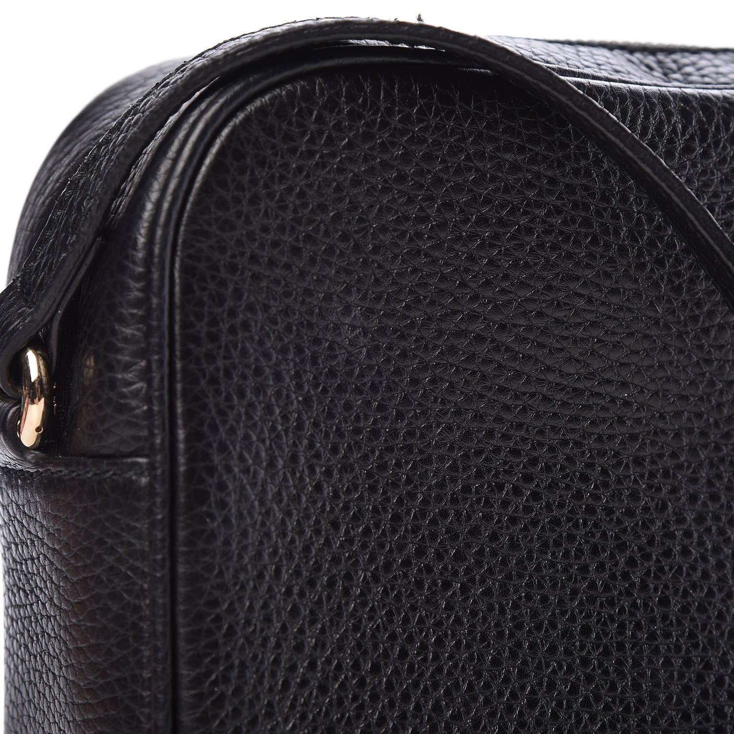 Gucci Pebbled Calfskin Small Soho Disco Bag Black 10 of 12